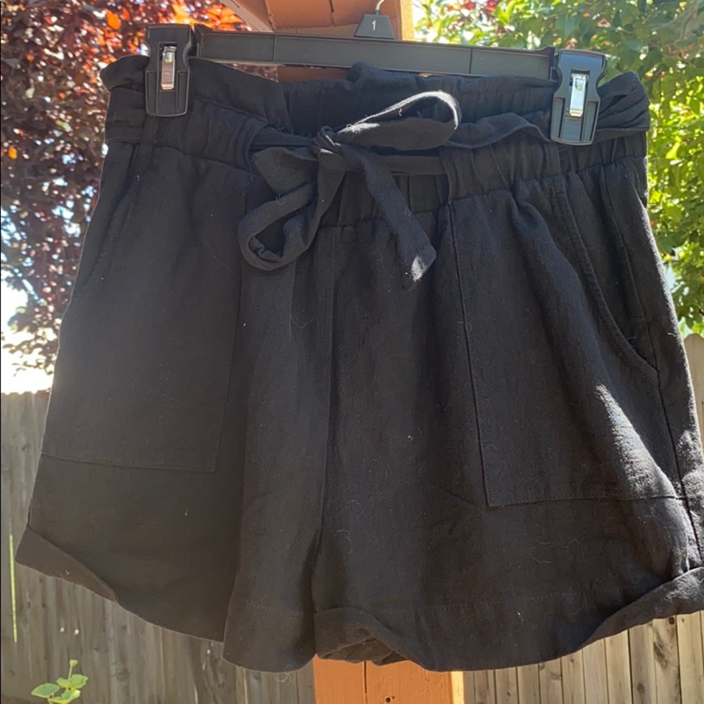 LA Hearts Soft Black Shorts